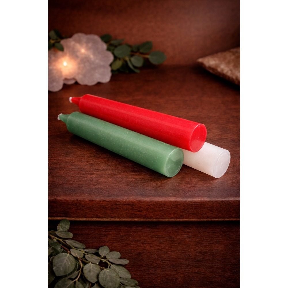 Yule Blessings Candle Set Christmas Witchy Wiccan Apothecary‎ Ritual BOHO